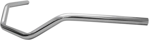 Flanders - Flanders 1in. Swept Back Custom Bend Handlebar - Knurled and Dimpled - Chrome - 650-08085
