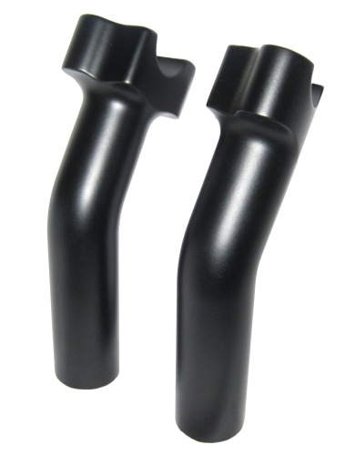 Wild 1 - Wild 1 Chubby Billet Risers - 5.5in Pullback - Black - W0527B