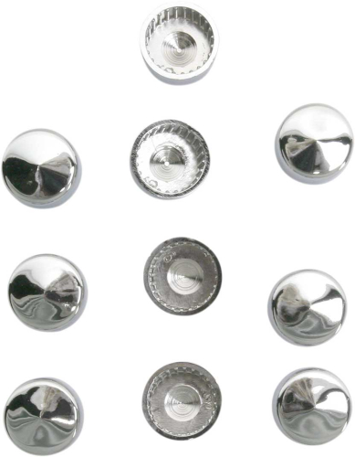Drag Specialties - Drag Specialties Individual Chrome Bolt Cover - 5/16in. hex bolt/nut (1/2in. wrench size) - 352049