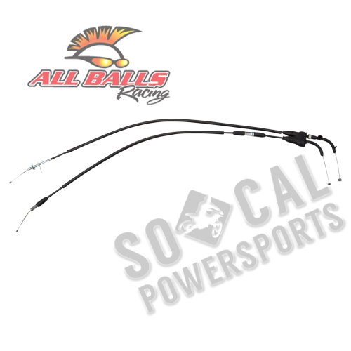 All Balls - All Balls Black Vinyl Throttle Cable - 45-1267