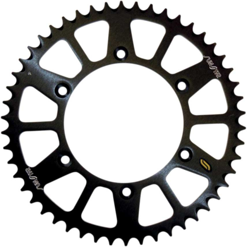 Sunstar - Sunstar Works Triplestar Aluminum Rear Sprocket - 50T - Black - 5-357750BK