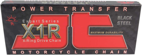 JT Drive Chain - JT Drive Chain 530 X1R Heavy Duty Expert Series X-Ring Drive Chain - 122 Links - Natural - JTC530X1R122RL