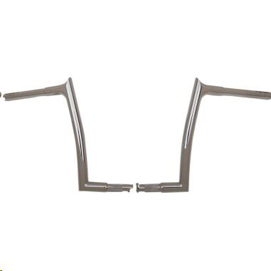 Fat Baggers, Inc. - Fat Baggers, Inc. 1-1/4in. EZ Install Pointed Top Handlebars - Chrome - 907012