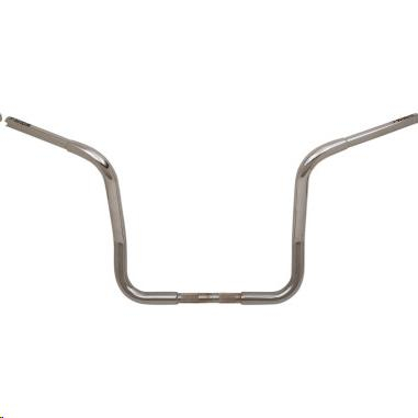 Fat Baggers, Inc. - Fat Baggers, Inc. 1-1/4in. EZ Install Round Top Handlebars - Chrome - 903014
