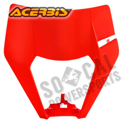 Acerbis - Acerbis Headlight Shells - Flo Orange - 2726624617