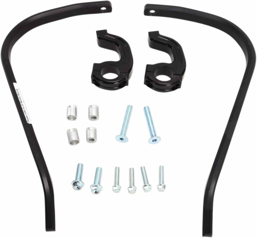 Moose Racing - Moose Racing ODI/WRP 1 1/8in. Contour Handguards - Black - 50-5215B