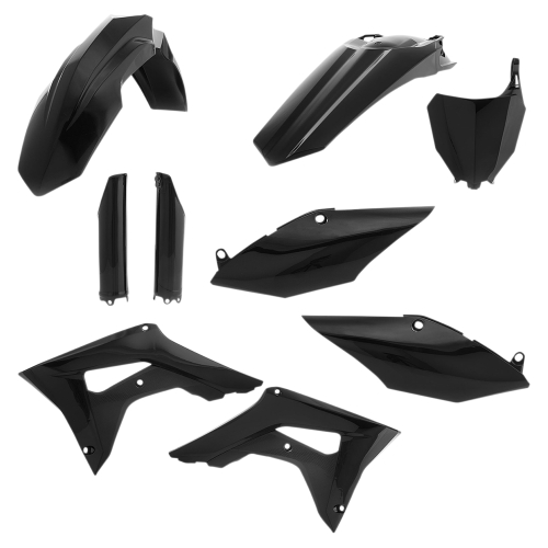 Acerbis - Acerbis Full Plastic Kit - Black - 2630700001