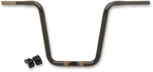 Drag Specialties - Drag Specialties 1-1/4in. Ape Hanger Touring Handlebar - 14in. - Gloss Black - 0601-3859