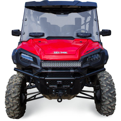 Seizmik - Seizmik Vented Windshield - Hard-Coated Polycarbonate - 25032