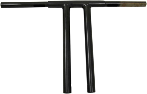 Drag Specialties - Drag Specialties 1-1/4in. Buffalo Zero T-Bar - 14in. - Gloss Black - 0601-3975