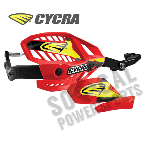 Cycra - Cycra Ultra Probend Handguards with 7/8in. HCM Clamp - Red - 1CYC-7505-32HCM