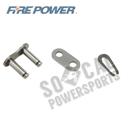 Fire Power - Fire Power Clip Master Link for 428H Heavy Duty Chain - Natural - 428FPH-SPJ