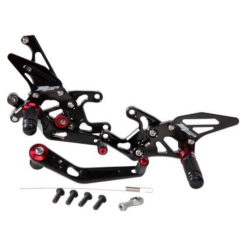 Hotbodies Racing - Hotbodies Racing Fully Adjustable Rearset - Black - 40801-2500
