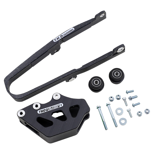 T.M. Designworks - T.M. Designworks Baja-Rally Chain Slide-N-Guide Kit - Black - KCP-KXK-BK