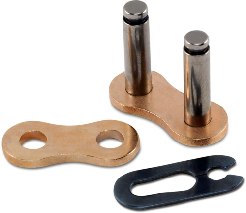 EK Chain - EK Chain Clip Connecting Link for 428 SHDR Motocross Series Chain - Gold - 428SHDR-SPJ/G