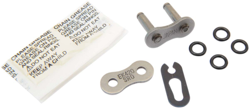 EK Chain - EK Chain Clip Connecting Link for 420 SRO Series Chain - Natural - 420SRO-SKJ