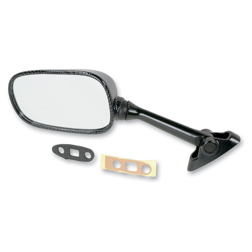 Emgo - Emgo OEM Style Mirror - Carbon Fiber - Left - 20-69774