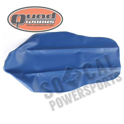 Quad Works - Quad Works Cycle Works Seat Cover - Blue - 35-41200-03