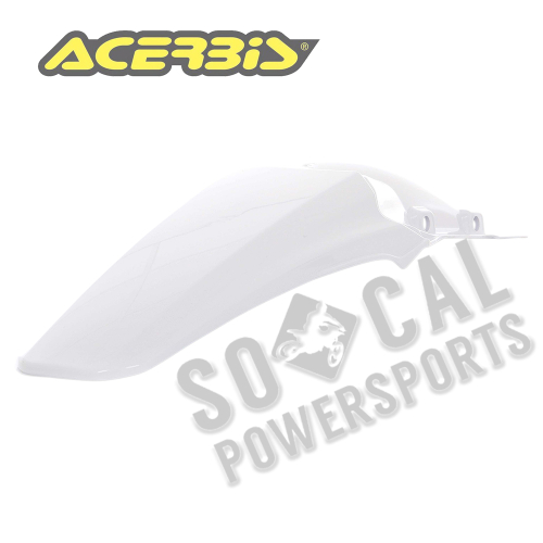 Acerbis - Acerbis Rear Fender - White - 2040650002
