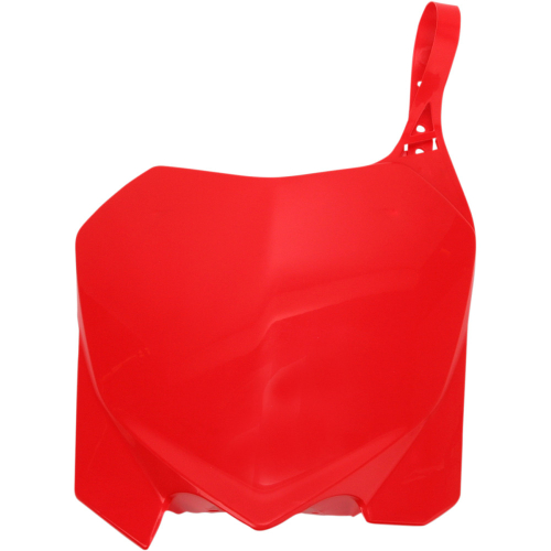 Acerbis - Acerbis Front Number Plate - Red - 2141850227