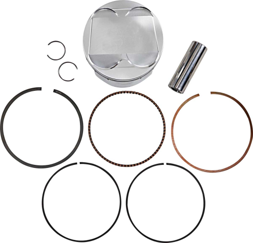 J.E. Pistons - J.E. Pistons Round Piston Kit - Standard Bore 90.00mm, 12.0:1 Compression - 180297