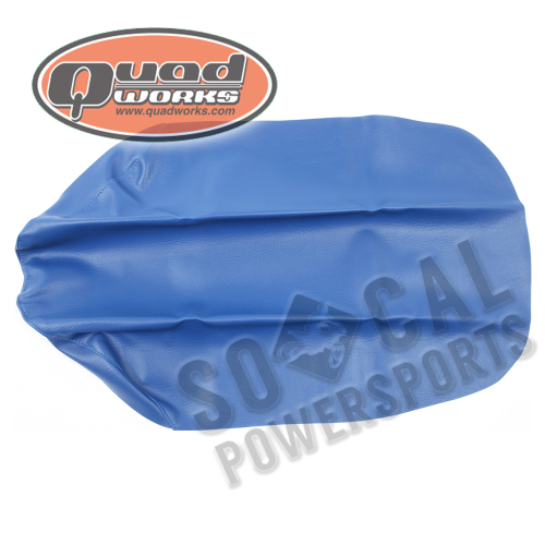 Quad Works - Quad Works Cycle Works Seat Cover - Blue - 35-32590-03