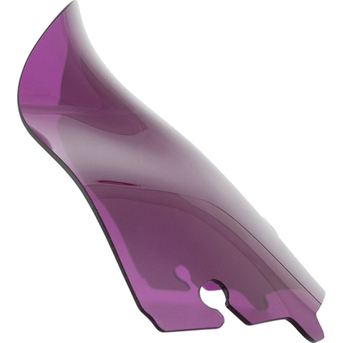 Klock Werks - Klock Werks Kolor Flare Windshield - 6.5in. - Purple - KWW-01-0687