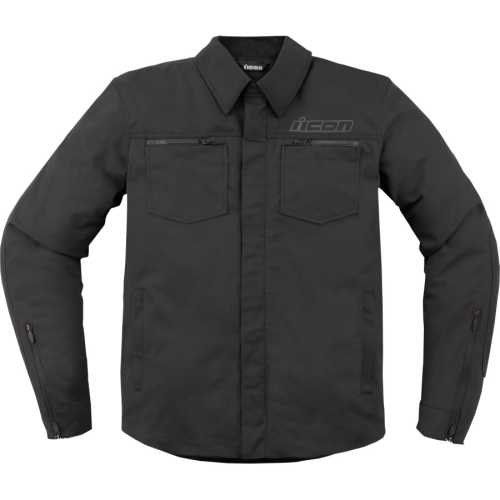 Icon - Icon Upstate Canvas CE Jacket - 2820-6235 - Black - Small