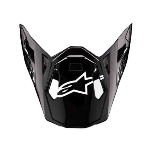 Alpinestars - Alpinestars Visor for S-M10 Flood Helmet - Black/Dark Gray - 8980923-1310-OS