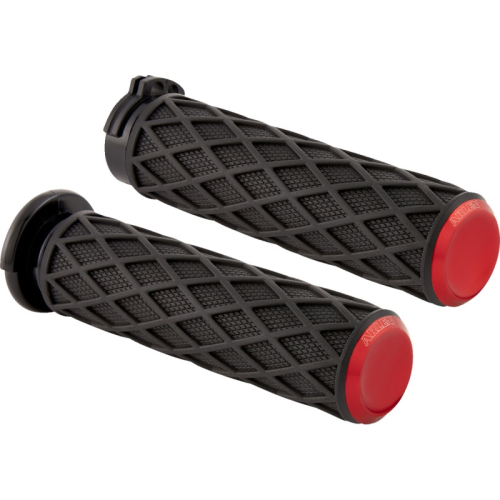 Arlen Ness - Arlen Ness Diamond Grips - Gold - 500-015