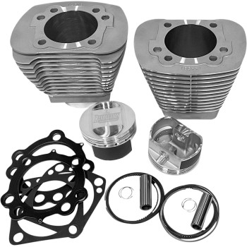 Revolution Performance - Revolution Performance Bolt-On Big Bore Kit (92in. Flat Top) - Bore 3-9/16in. - 10.3:1 Compression - Silver - RP201-218W