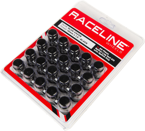 Raceline - Raceline Replacement Lug Nut - 12mm x 1.50, 20 Tapered w/ Key - RLUG-CS25B