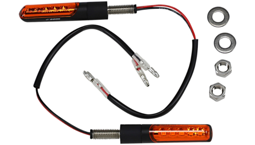 Koso North America - Koso North America Electro Led Indicator Lights - Red Lens - HE037021
