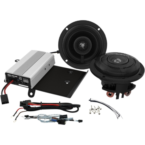 Wild Boar Audio - Wild Boar Audio 400-Watt Amp/Speaker Kit - WBASG KIT.2R