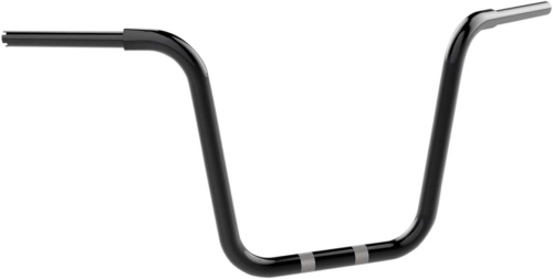 Khrome Werks - Khrome Werks 1-1/4in. Fat Center Bobber Ape Handlebar - 14in. - Black - 300452