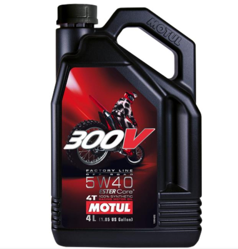 Motul - Motul 300V Offroad Synthetic Motor Oil - 5W40 - 4L. - 104135