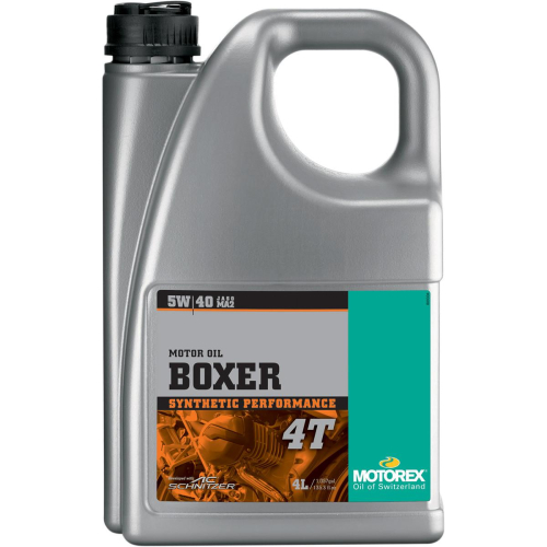 Motorex - Motorex Boxer 4T Oil - 5W40 - 4L. - 113232