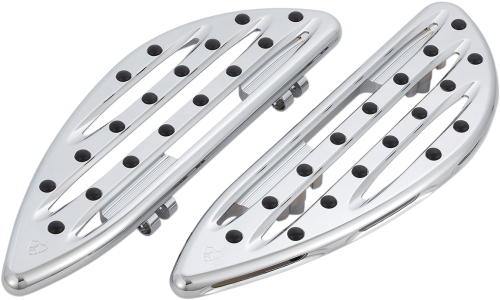 Arlen Ness - Arlen Ness Deep Cut Driver Floorboards - Chrome - 06-838