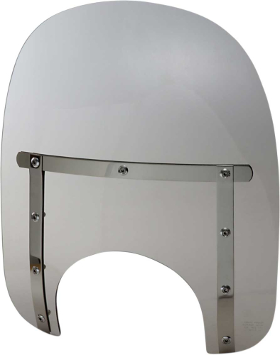 Memphis Shades - Memphis Shades Memphis Slim Windshield (9in. Cutout) - 15in. - Solar - MEM4129
