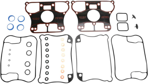 James Gasket - James Gasket Rocker Cover Gasket Kit with Metal Rocker Base Gaskets - JGI-17030-91-X