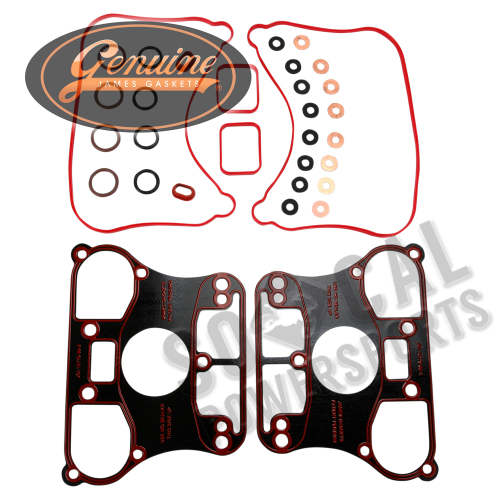 James Gasket - James Gasket Rocker Box Gasket Kit - Rubber - 17030-07-X