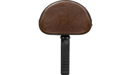 Saddlemen - Saddlemen Mini Contoured Backrest - Lariat - Distresssed Insert - Black Stitching - 15708B