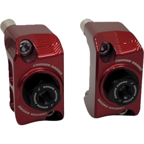 Driven Racing - Driven Racing Captive Axle Block Sliders - Red - DRCAX-205RD