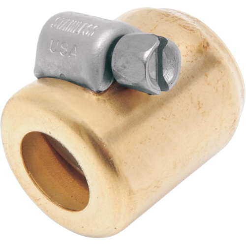 Namz - Namz Hose Clamp for 3/8in. Oil Line - Brass - NHC-N206