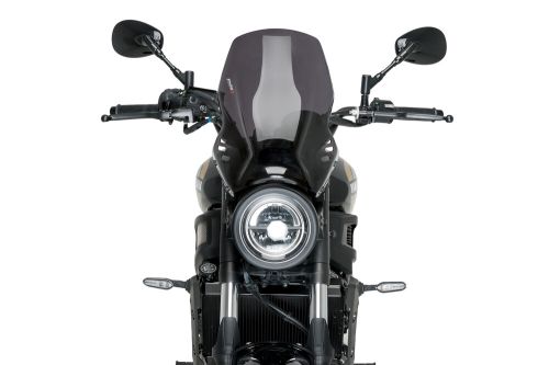 PUIG - PUIG Naked Windscreen - Dark Smoke - 21430F