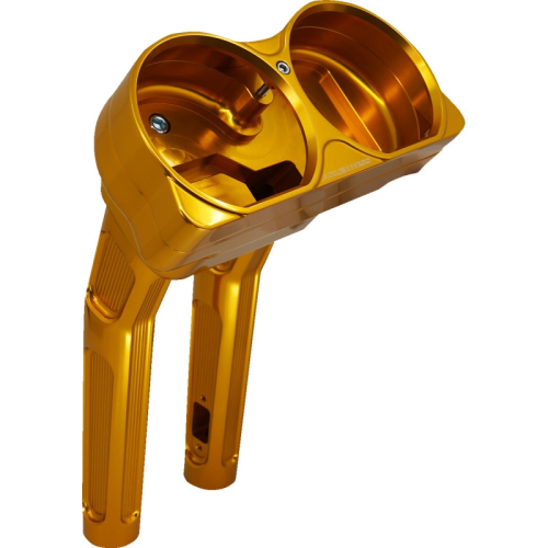 Arlen Ness - Arlen Ness Method Handlebar Riser - Gold - 520-046