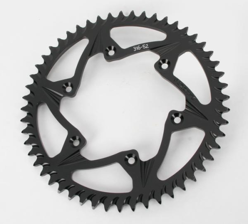 Vortex - Vortex F5 Rear Sprocket - Black - 52T - 316K-52