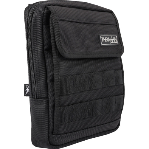 Thrashin Supply Company - Thrashin Supply Company Slim Handlebar Bag - Black - THB-0020