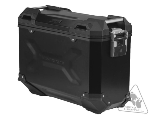SW-MOTECH - SW-MOTECH Trax Adventure 37 Liter ALU-BOX Side Case - Right - Black - ALK.00.733.11000R/B