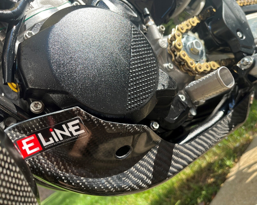 E Line - E Line Carbon Fiber Skid Plate - MSP30023